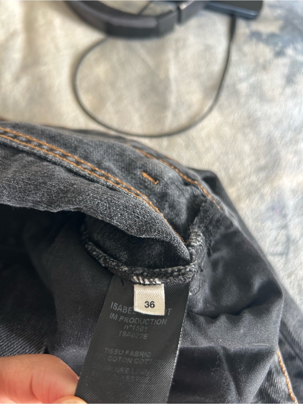 Isabel Marant women’s Black Washed corsy Jean - Picture 6 of 6